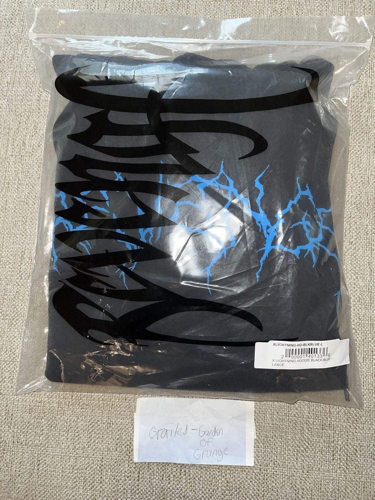 Revenge REVENGE X XXXTENTACION BLUE LIGHTNING KILL HOODIE Size US L / EU 52-54 / 3 - 3 Thumbnail