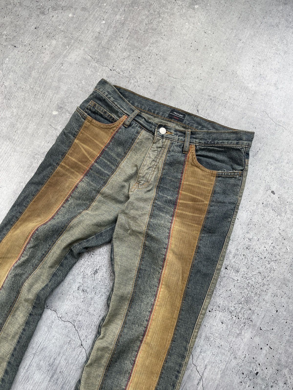 Quiksilver FADE VINTAGE Y2K Jeans JAPAN if six was nine style hysteric Size US 32 / EU 48 - 3 Thumbnail