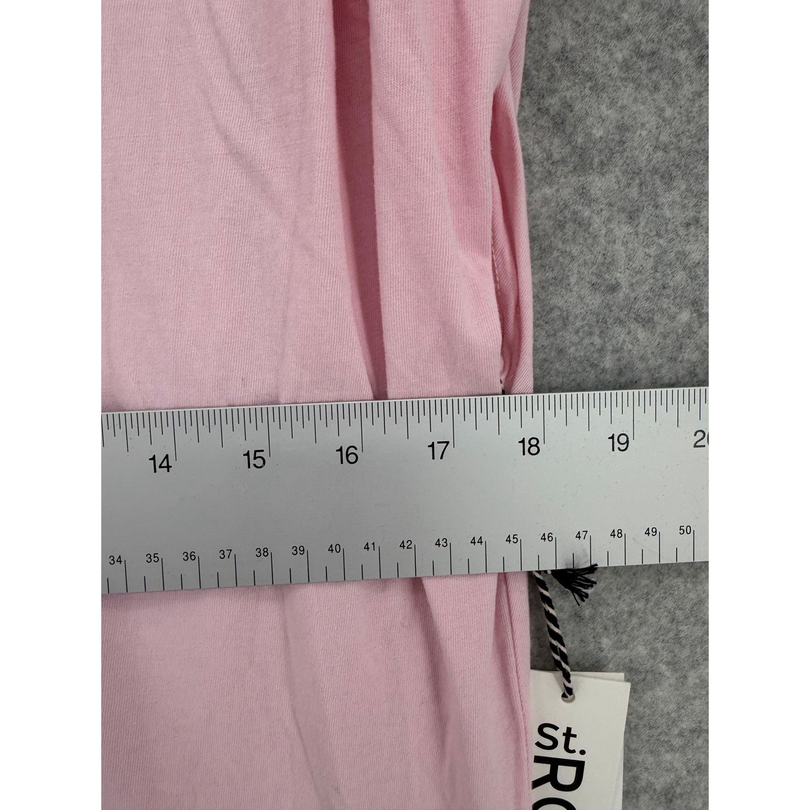INTERMIX NWT St. Roche Echo Padded Shoulder Tee Pink Mini Dress XL Size XL / US 12-14 / IT 48-50 - 11 Thumbnail