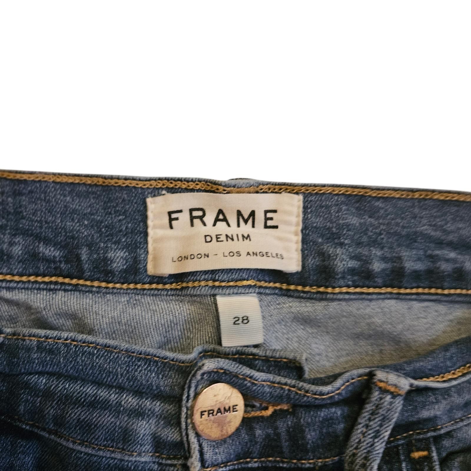 Frame FRAME Denim Women's Flared Jeans - Size 28 Size 28" / US 6 / IT 42 - 3 Thumbnail