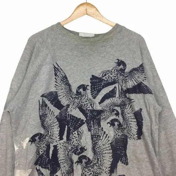 Japanese Brand Vtg 90' BEYOND THE VALLEY Birds Of Paradise Sweatshirt Size M / US 6-8 / IT 42-44 - 2 Thumbnail