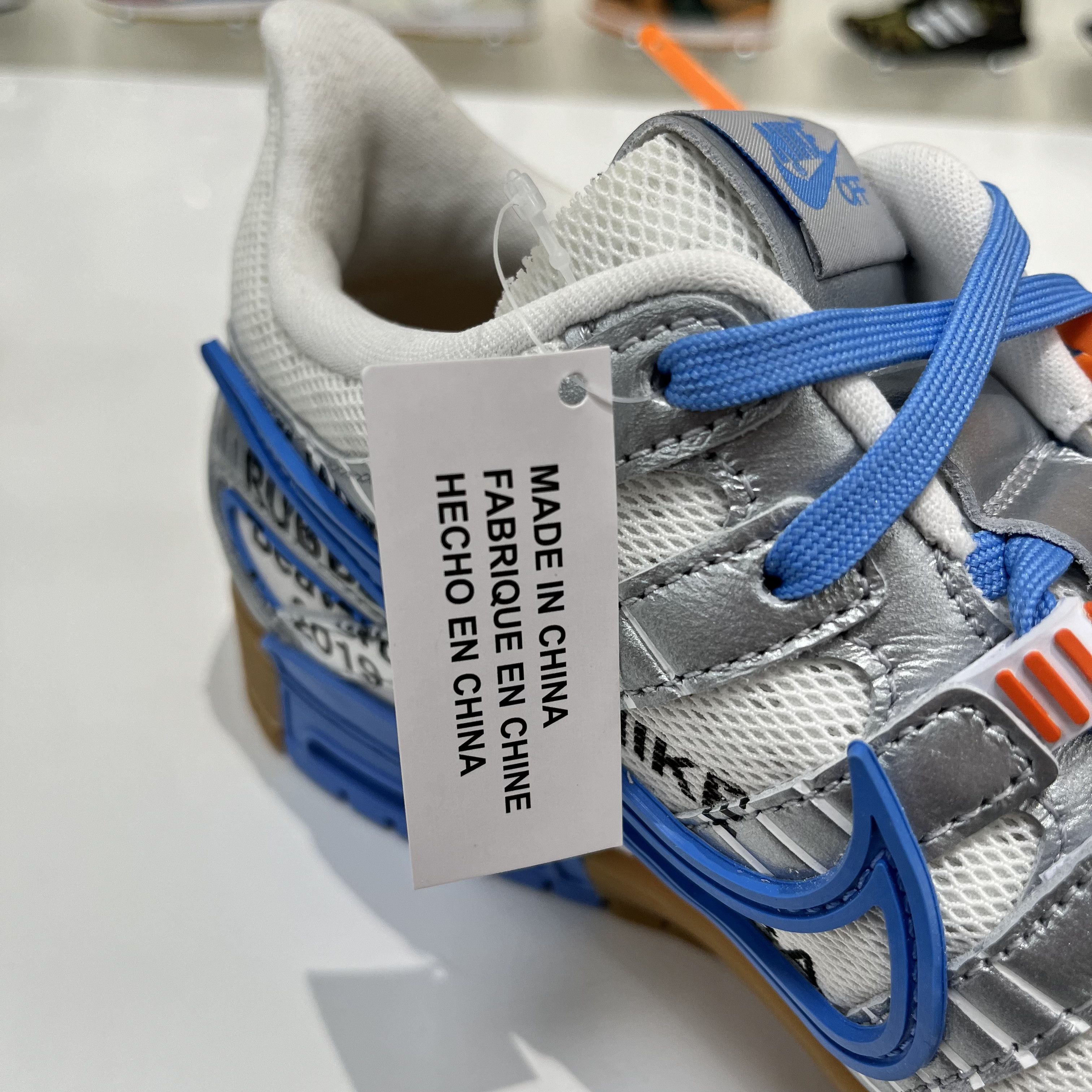 Nike × Off-White NIKE DUNK RUBBER LOW X OFF-WHITE UNIVERSITY BLUE Size US 9.5 / EU 42-43 - 17 Thumbnail