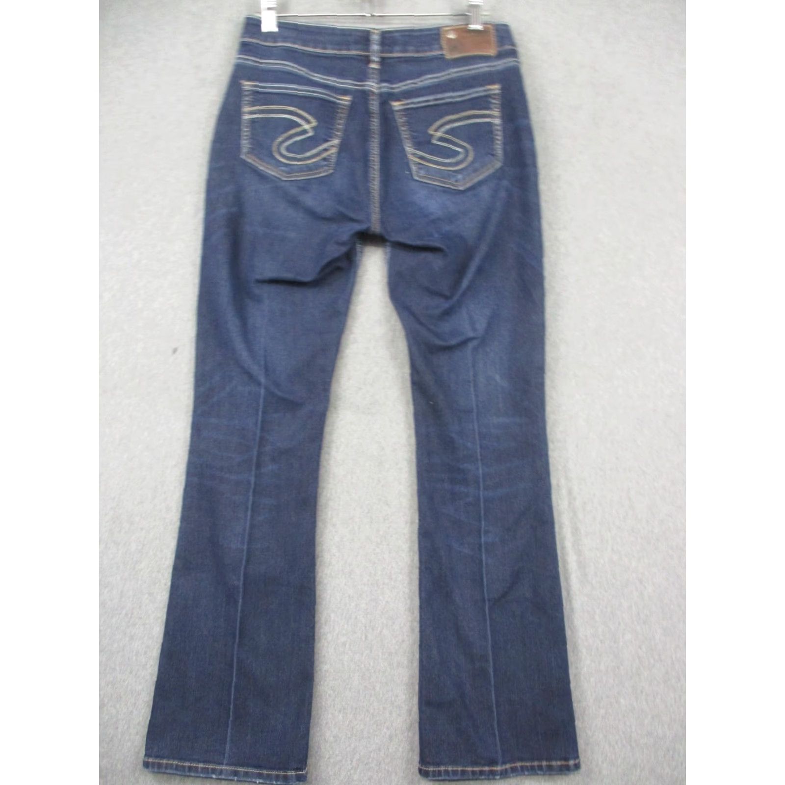 Silver Jeans Co. Silver Jeans Silver Natsuki Jeans Bootcut 29 Women's Blue Dark Wash EUC Size 29" - 2 Thumbnail