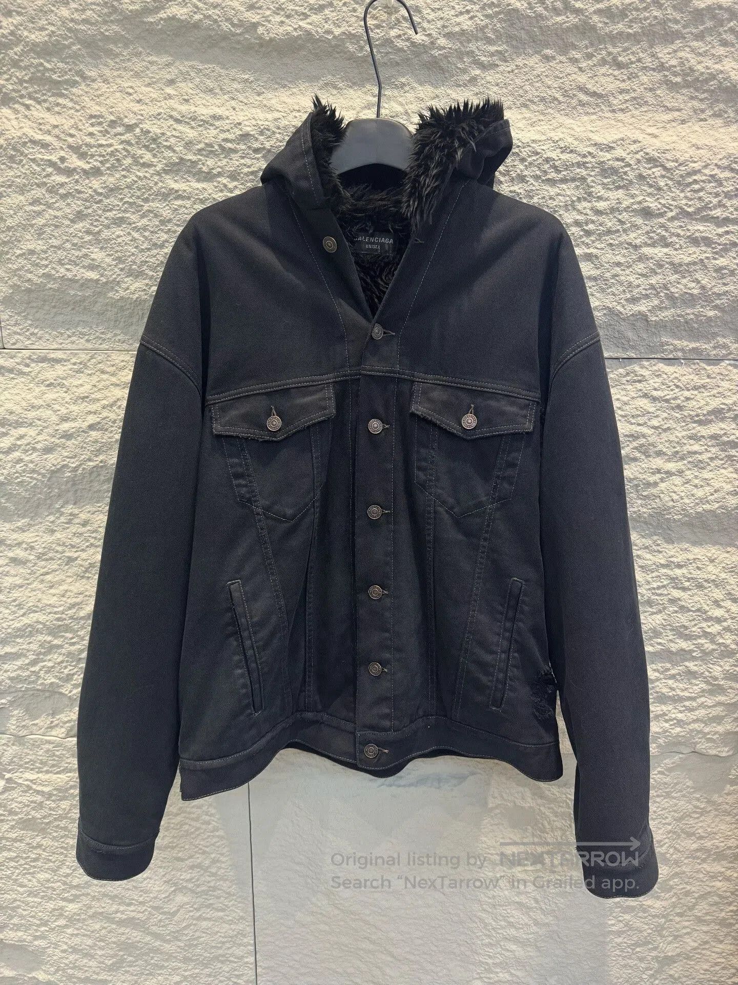 Balenciaga balenciaga black casual button jacket. Size US M / EU 48-50 / 2 - 1 Thumbnail