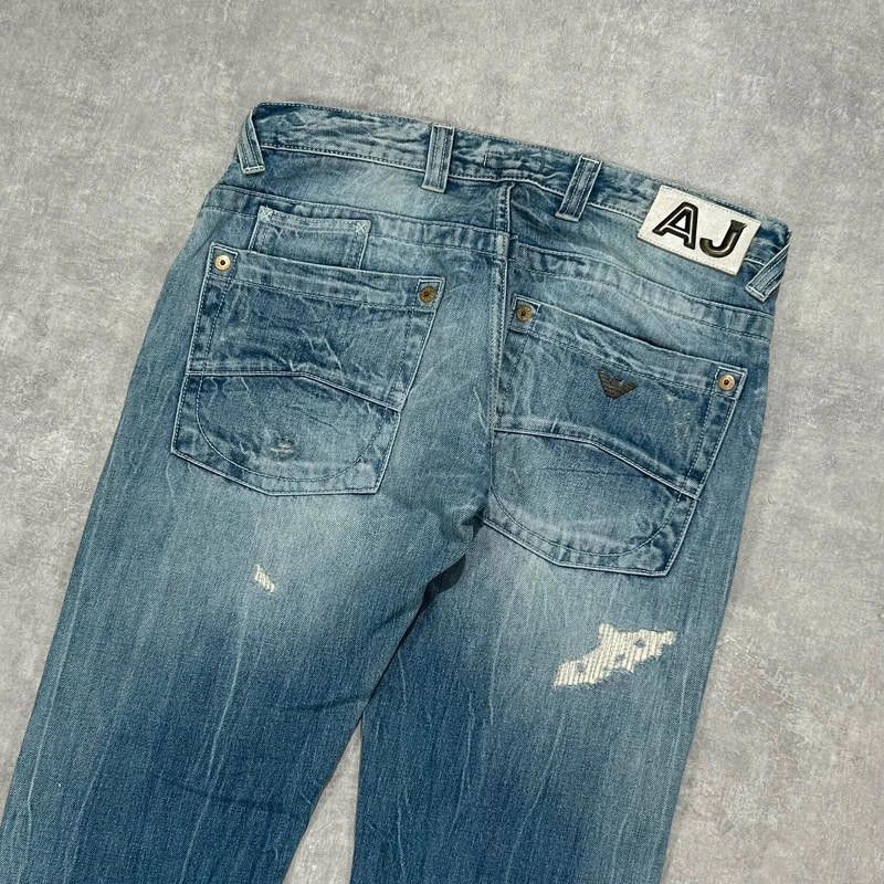 Designer Vintage Armani Denium Jeans Size 32 Size US 32 / EU 48 - 6 Thumbnail