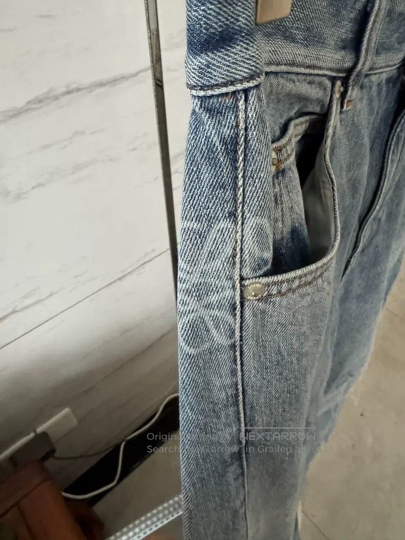 Loewe Loewe SS25 Pre-selected Series Curved Knife Denim Trousers Size 25" / US 0 / IT 36 - 6 Thumbnail