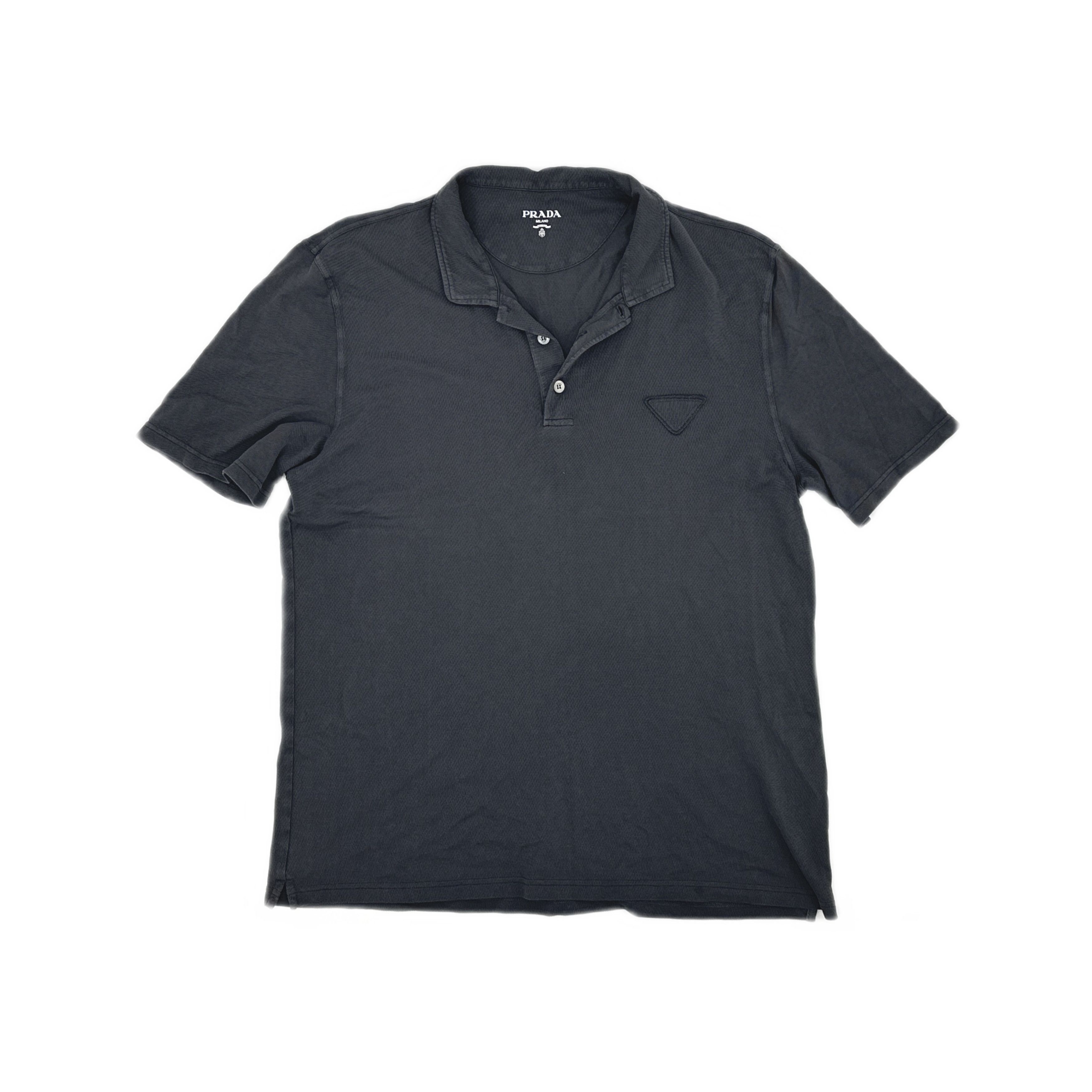 Prada Prada Pique Cotton Polo Shirt XL Size US XL / EU 56 / 4 - 1 Thumbnail