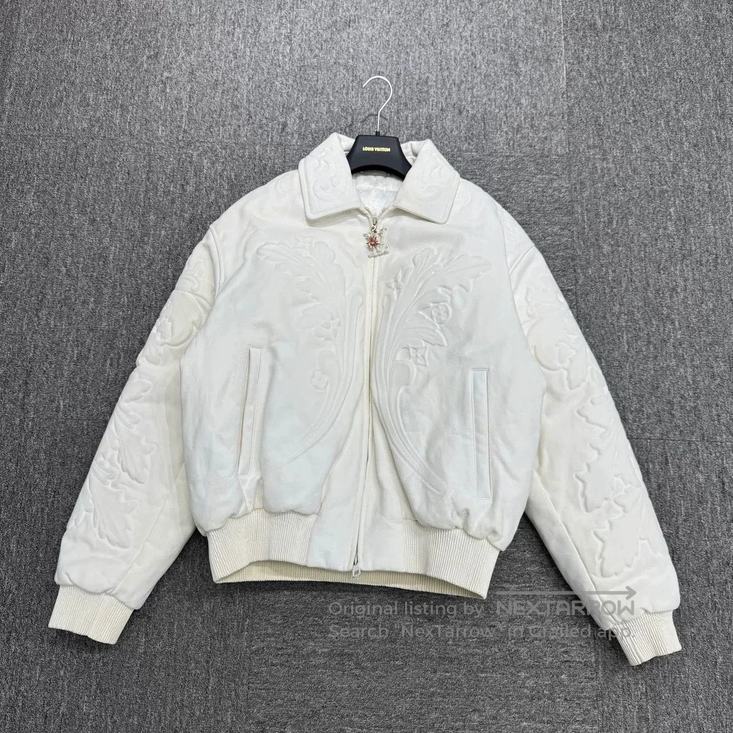 Louis Vuitton Louis Vuitton Leather Waist-Cinched Jacket. Size US L / EU 52-54 / 3 - 1 Thumbnail