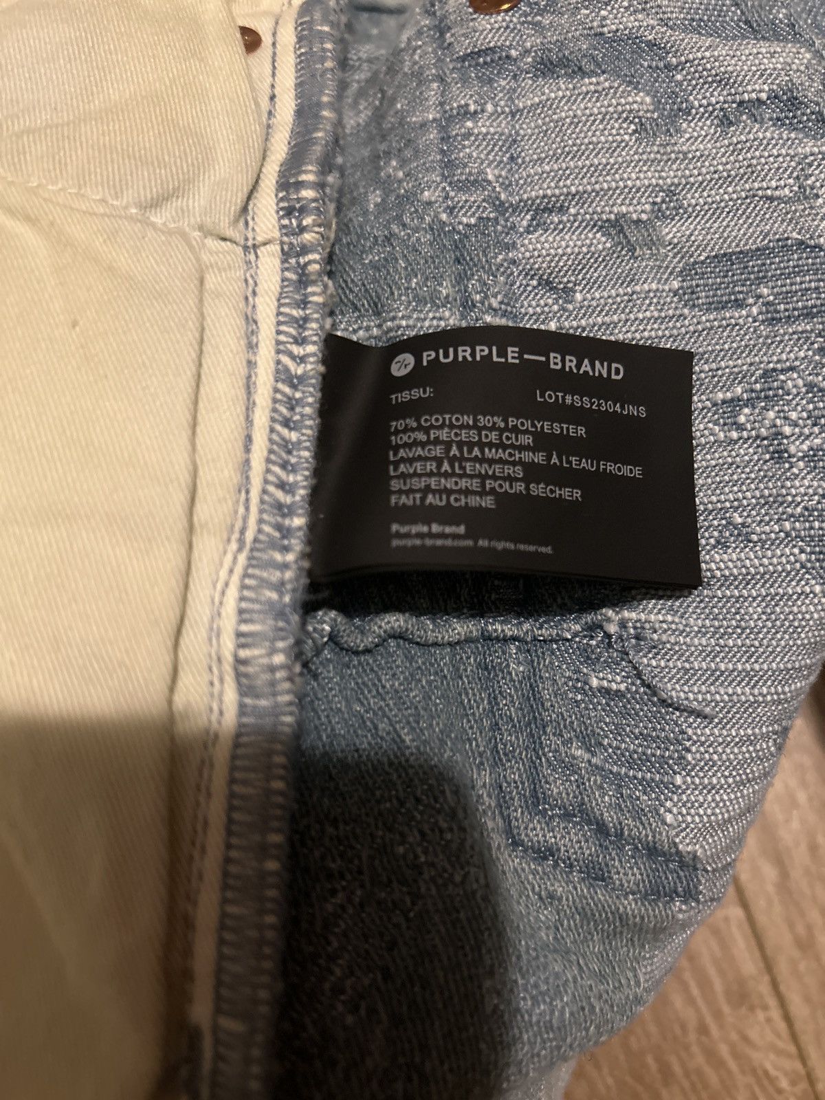 Purple Brand PURPLE BRAND Dirty Jacquard cargo Size US 31 - 5 Thumbnail