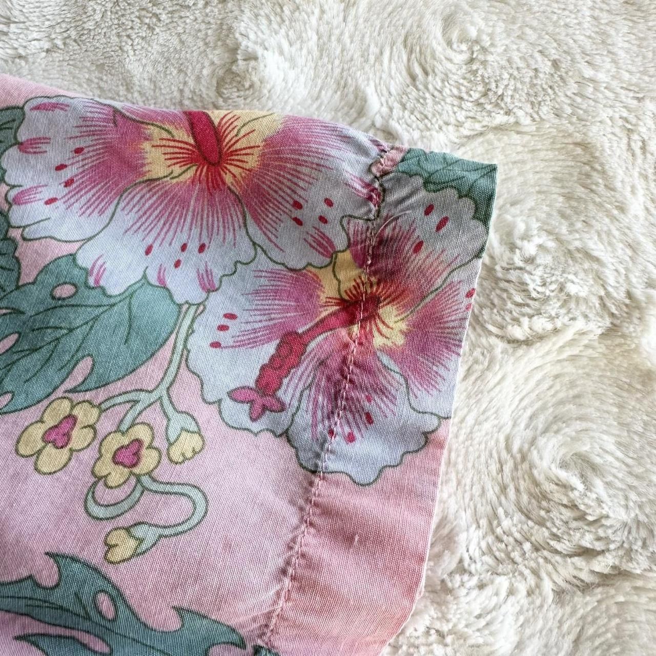 Ocean Pacific Vintage Ocean Pacific Hawaiian Shirt Womens L Pink Floral Size L / US 10 / IT 46 - 7 Thumbnail