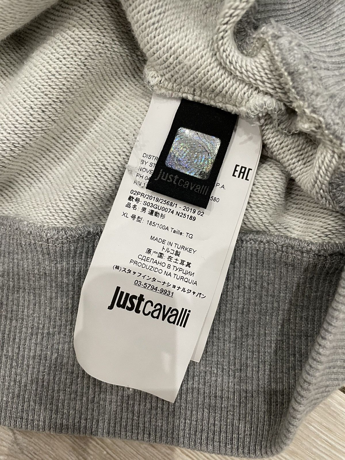 Just Cavalli × Roberto Cavalli Tiger Logo Roberto Cavalli Just Cavalli sweatshirt Size US XL / EU 56 / 4 - 6 Thumbnail