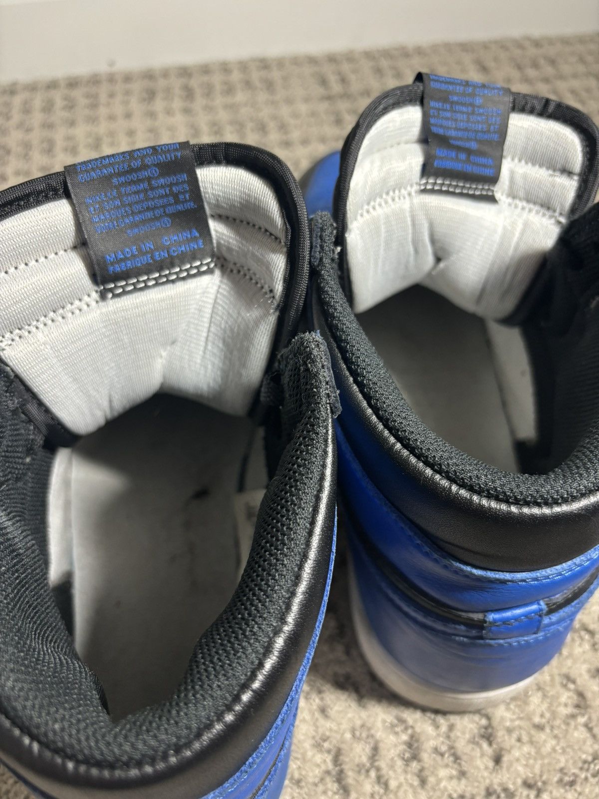 Jordan Brand Air Jordan 1 Retro Royal Size US 11.5 / EU 44-45 - 8 Thumbnail