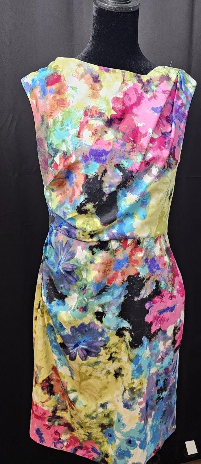 Unknown London Suzi Chin for Maggy Boutique Dress Multicolor Womens Size 10 Size L / US 10 / IT 46 - 2 Thumbnail