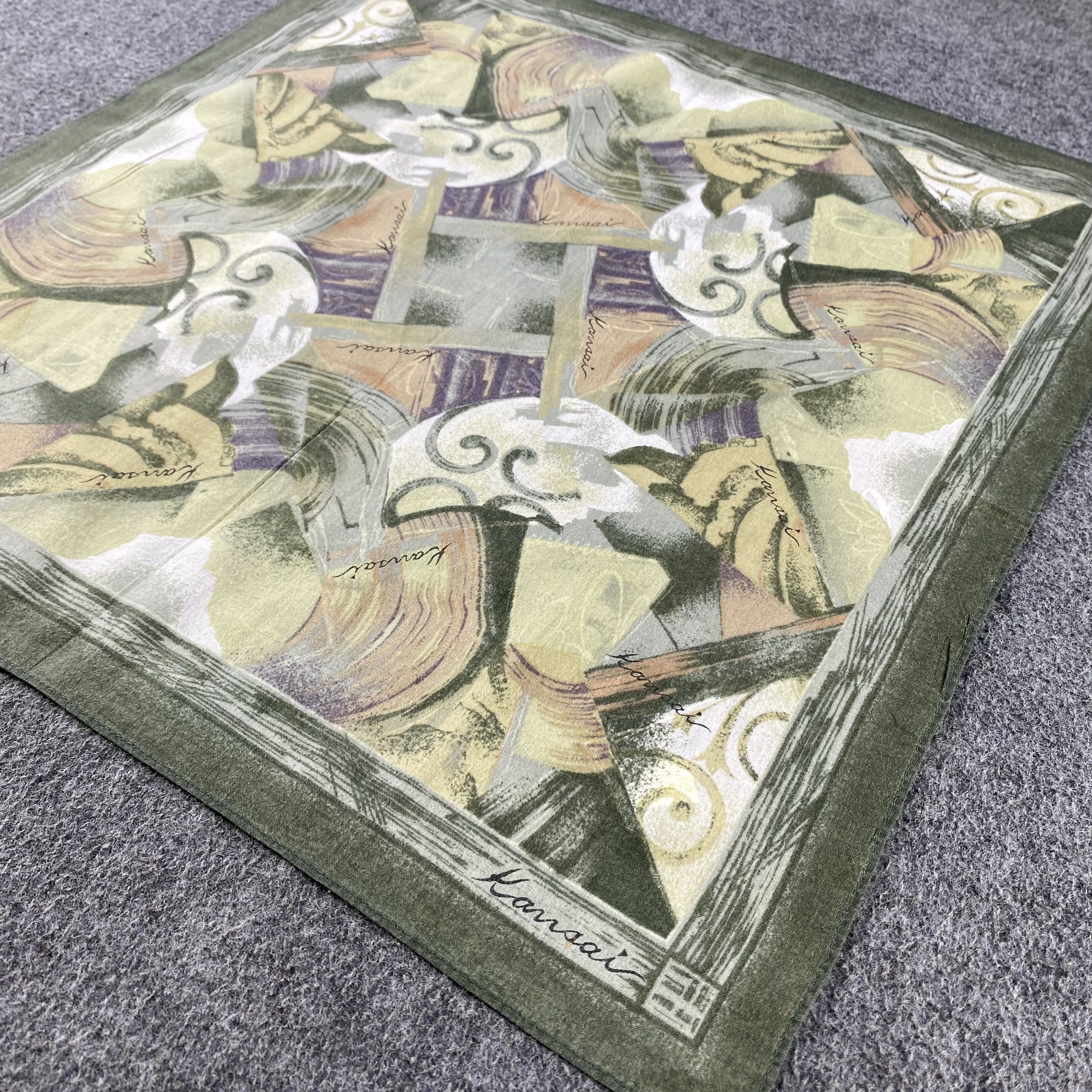 Kansai Yamamoto Kansai Yamamoto Handkerchief/Neckerchief/Bandana HC812 Size ONE SIZE - 2 Thumbnail