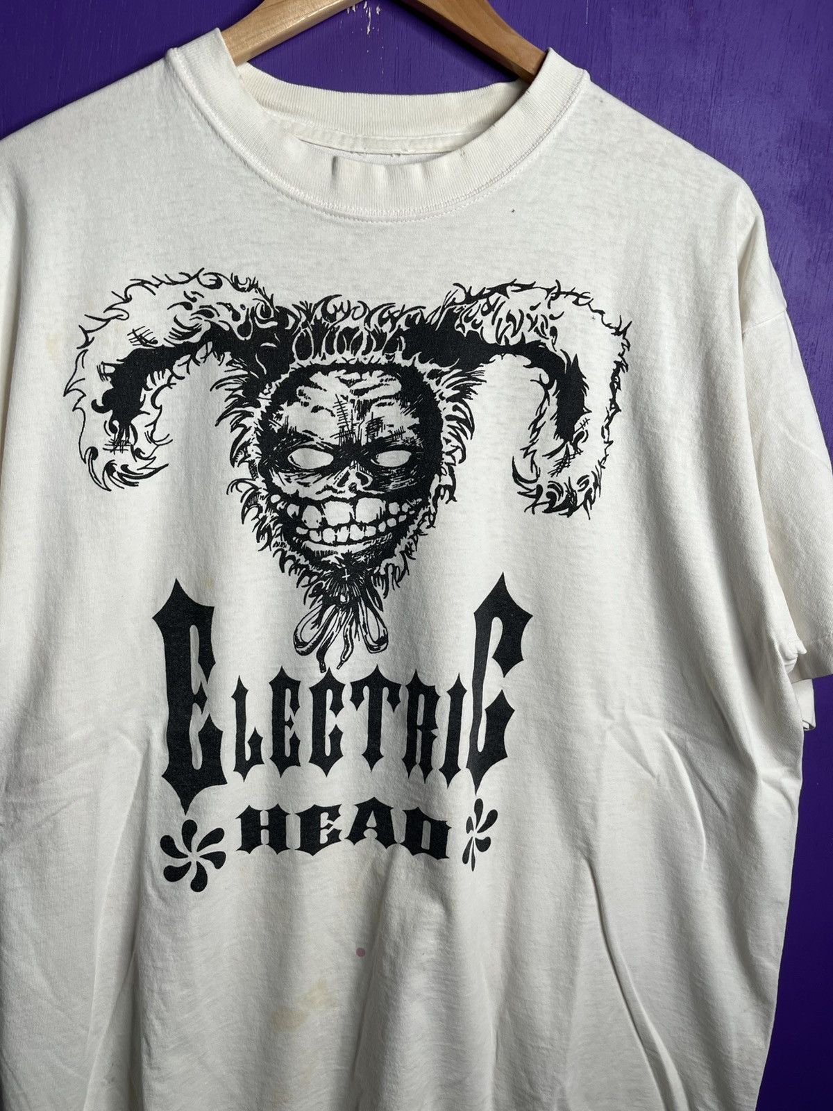 Band Tees × Vintage Vintage 90s White Zombie electric head tour t-shirt Size US XL / EU 56 / 4 - 3 Thumbnail