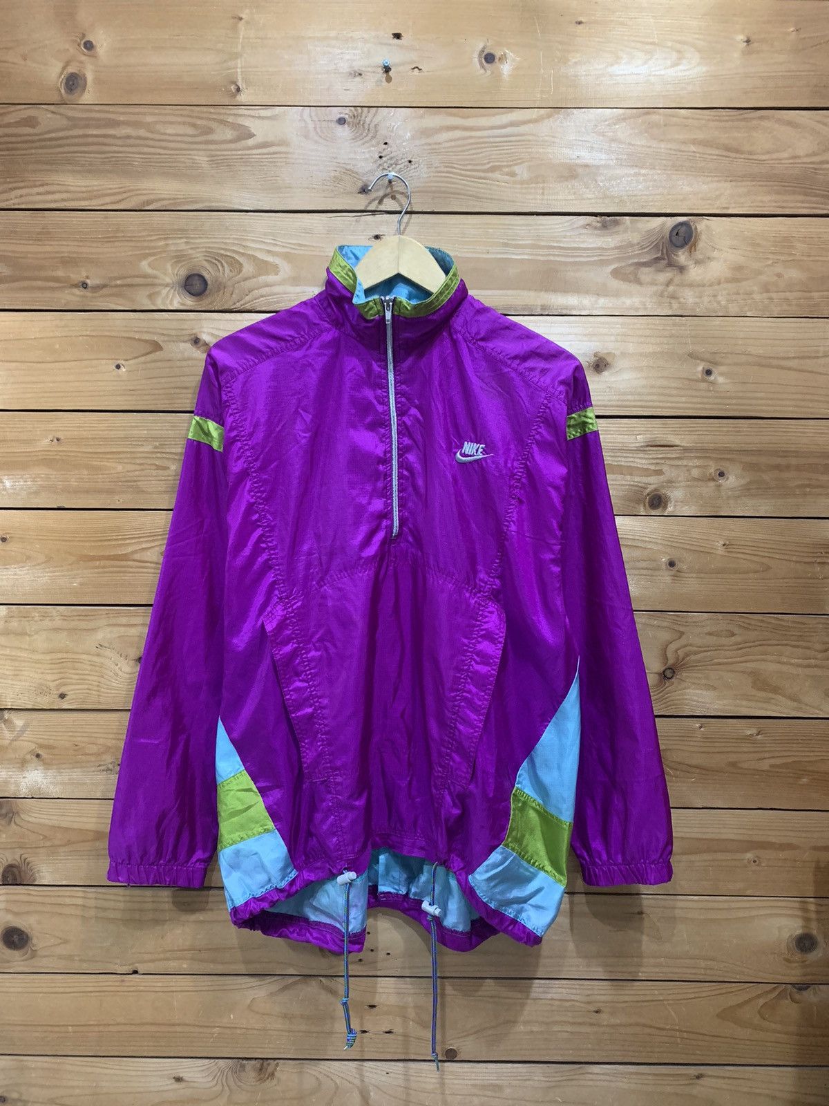 Nike × Vintage Vintage Nike “ ELITE “ Half Zipper Jacket Size US L / EU 52-54 / 3 - 1 Thumbnail