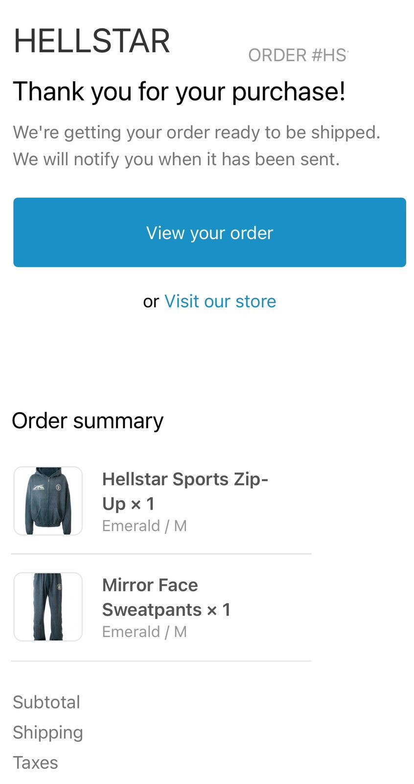 HELLSTAR Hellstar Mirror Face Zip Up Hoodie Size US M / EU 48-50 / 2 - 13 Thumbnail