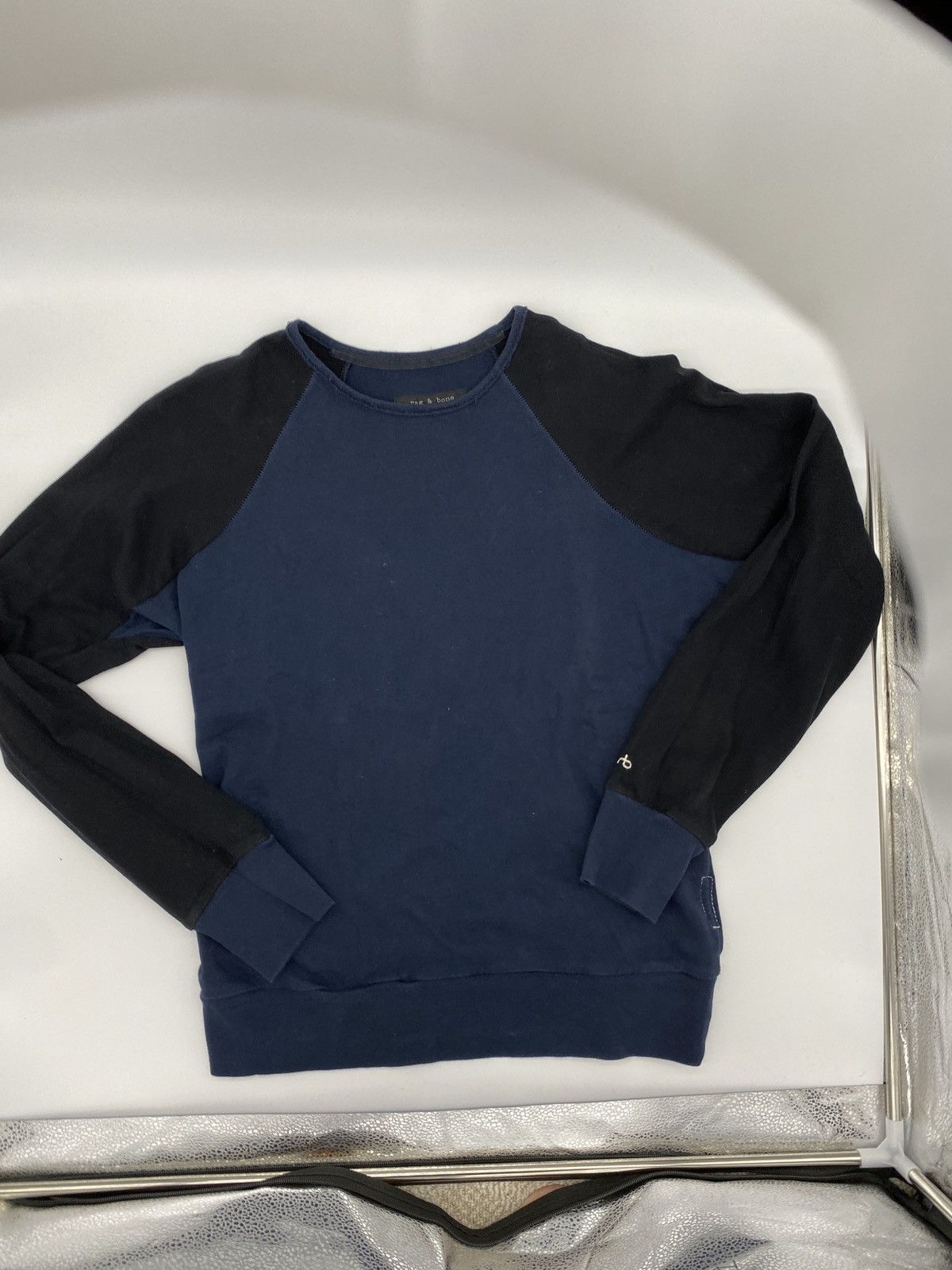 Rag & Bone Rag & Bone long sleeve blue and black shirt Size US M / EU 48-50 / 2 - 5 Thumbnail