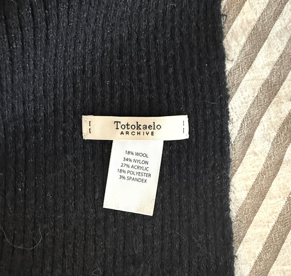 Totokaelo Archive Totokaelo Archives Knit Scarf Size ONE SIZE - 2 Thumbnail
