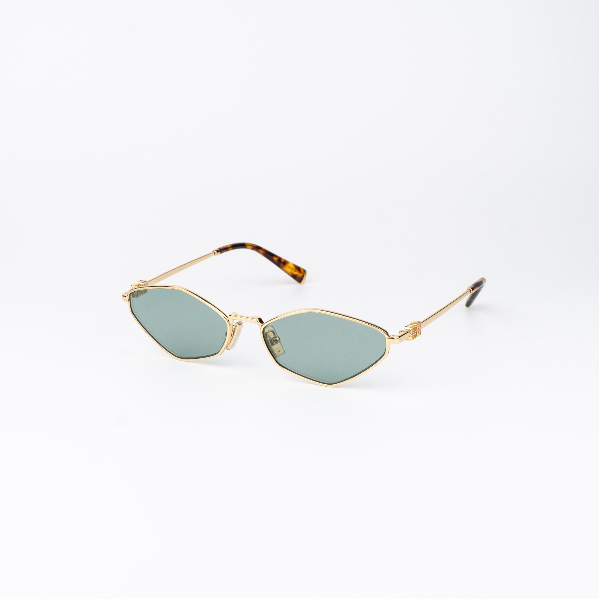 Miu Miu Miu Miu REGARD Women Sunglasses MU56ZS 5AK04M NEW AUTHENTIC Size ONE SIZE - 3 Thumbnail