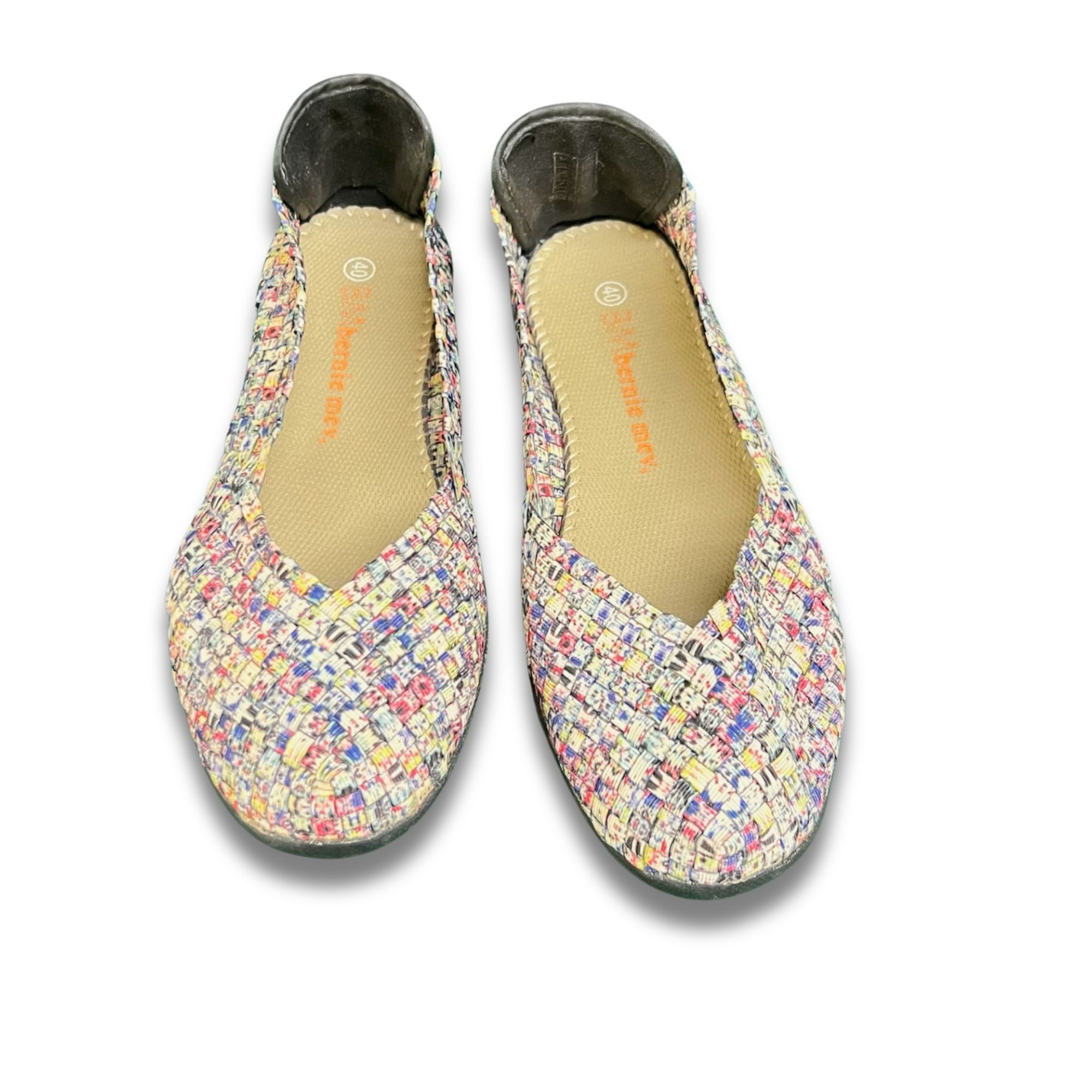 Other BERNIE MEV Womens Woven Ballet Flats Size 9 Multi-Color Comf Size US 9 / IT 39 - 2 Thumbnail