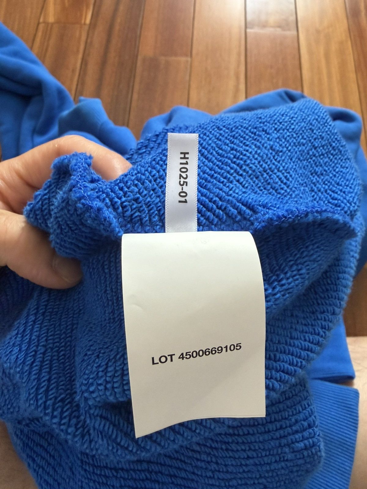Off-White Costco x Off White Hoodie Blue Size US S / EU 44-46 / 1 - 6 Thumbnail