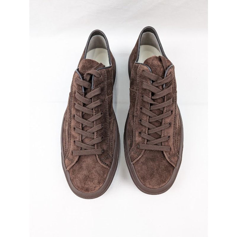 Tom Ford o1rshd1 Low-Top Sneakers in Chocolate Brown Size US 8 / EU 41 - 14 Thumbnail
