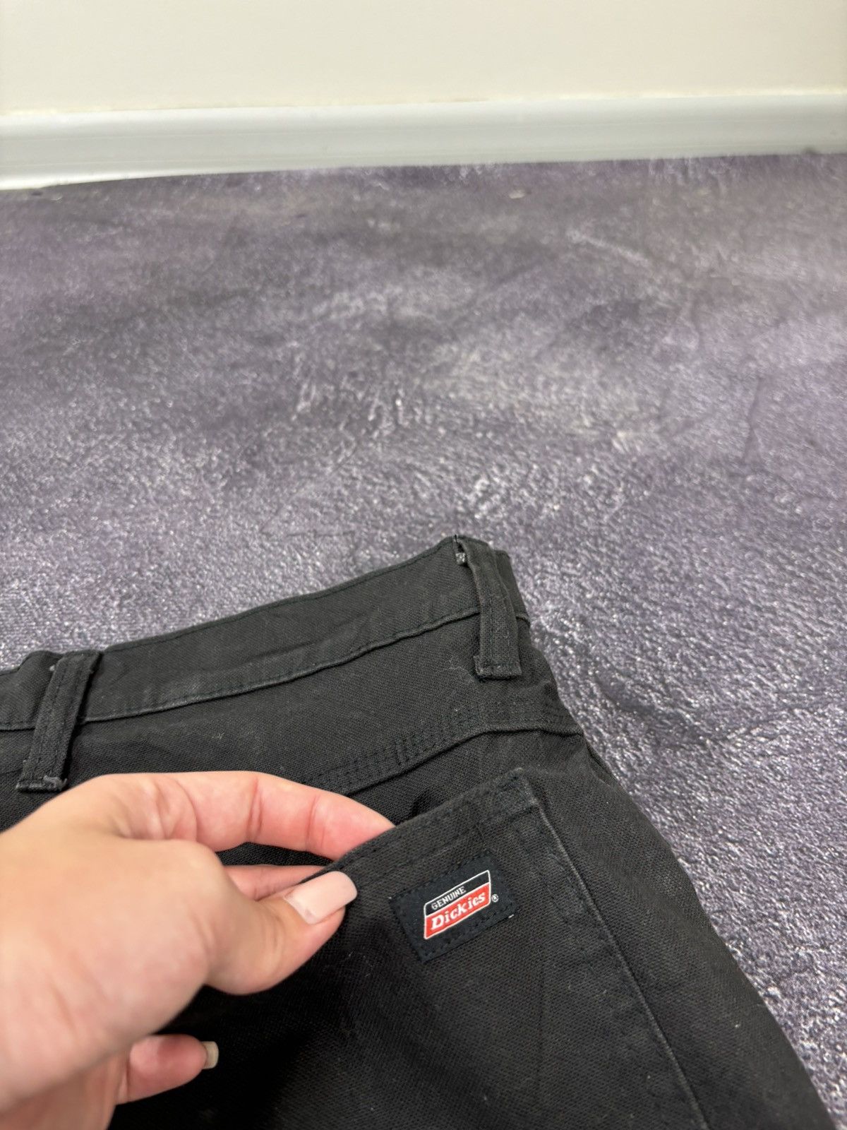 Dickies Vintage Dickies Y2K Black Work Hype Shorts Size US 32 / EU 48 - 7 Thumbnail