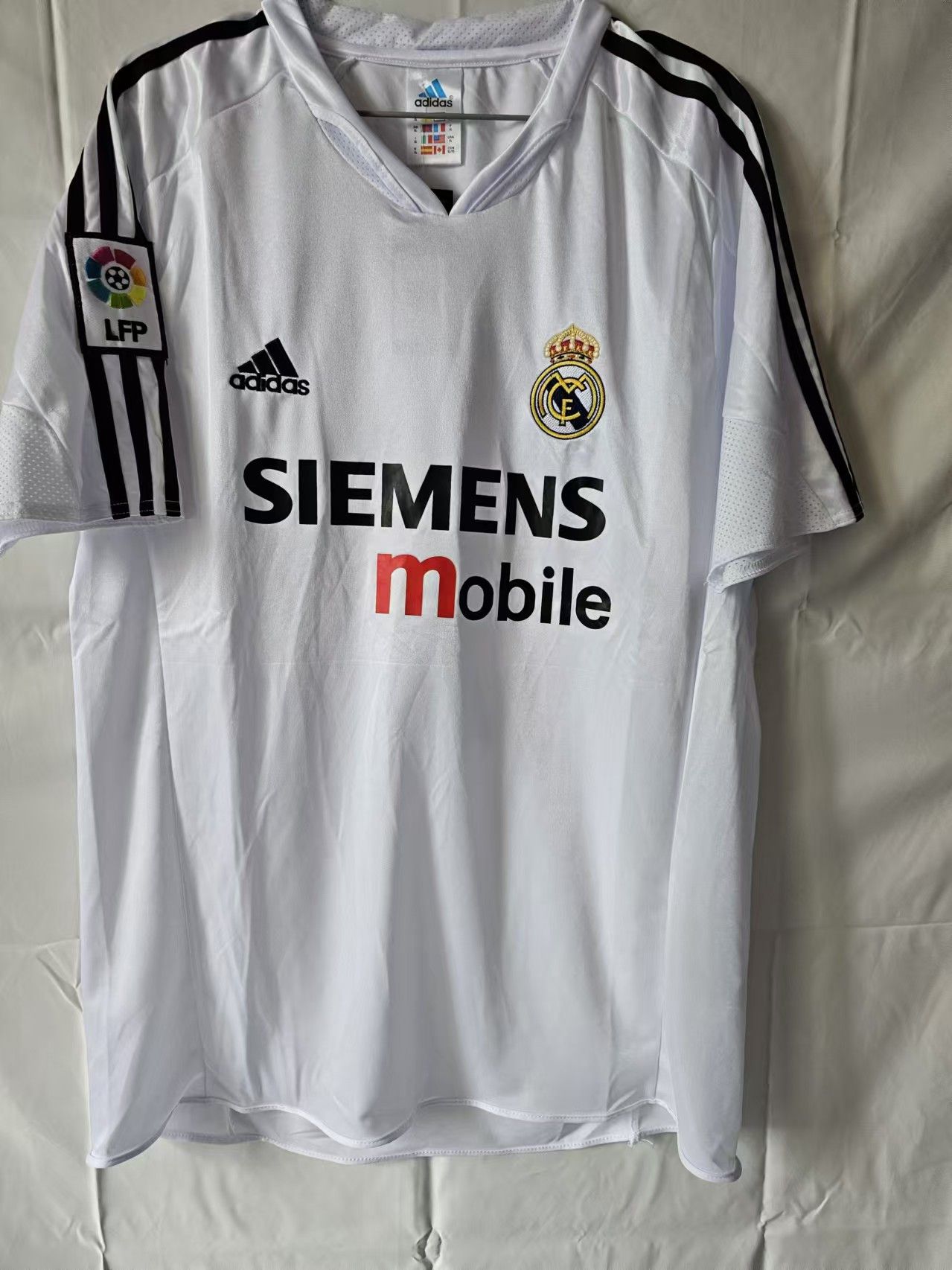 Other 2004 05 Real Madrid #9 Ronaldo Jersey Home R9 Size US XL / EU 56 / 4 - 2 Thumbnail