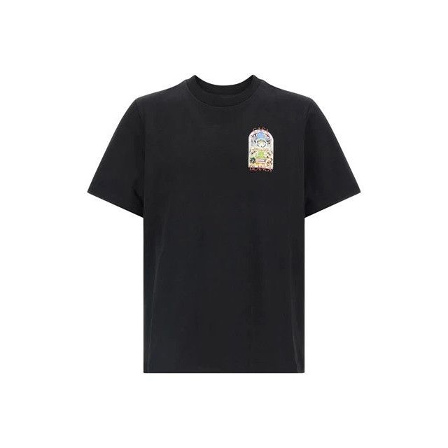 CASABLANCA Black Tennis Landscape T-shirt New & Authentic (M
