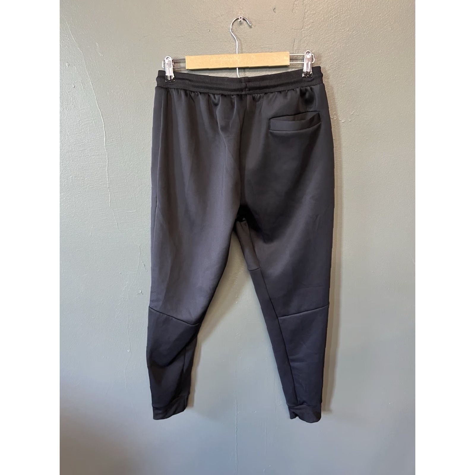 YoungLA VINTAGE YoungLA Mens Black Jogger Sweatpants L Drawstring/Elastic Waist Pants, Activewear, Men, Size L Size US 33 - 2 Thumbnail