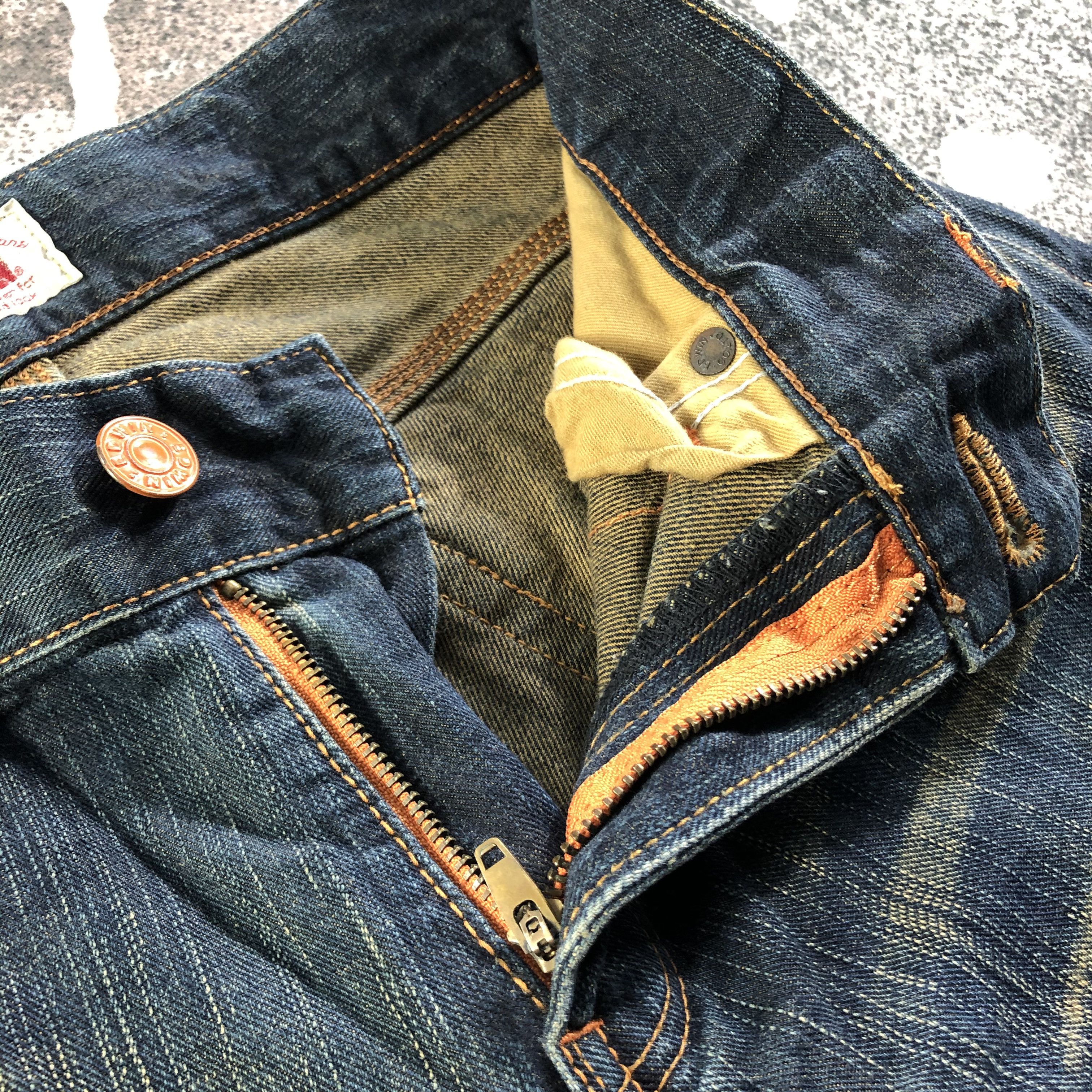 Edwin Vintage Edwin XV Jeans Rusty Blue Denim KJ2987 Size US 28 / EU 44 - 7 Thumbnail