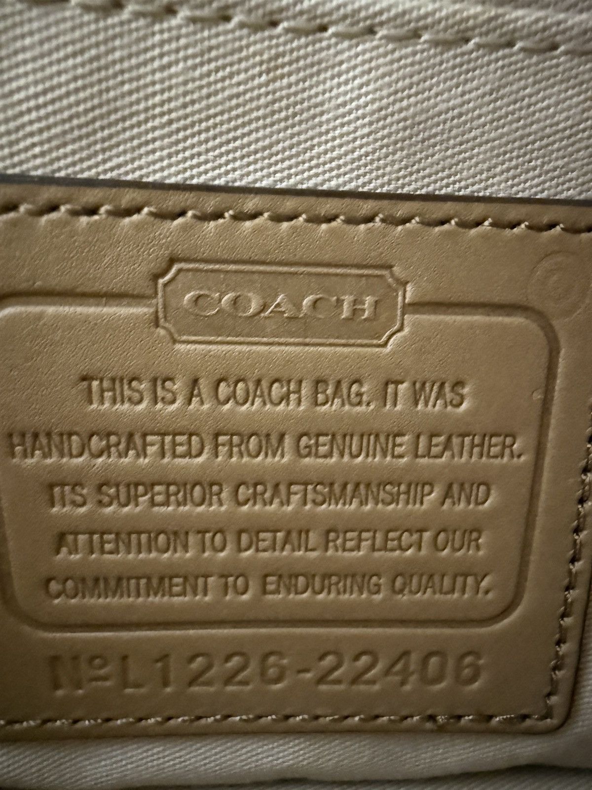 Coach Coach Legacy Archival Penny Crossbody Leather Purse Size ONE SIZE - 6 Thumbnail