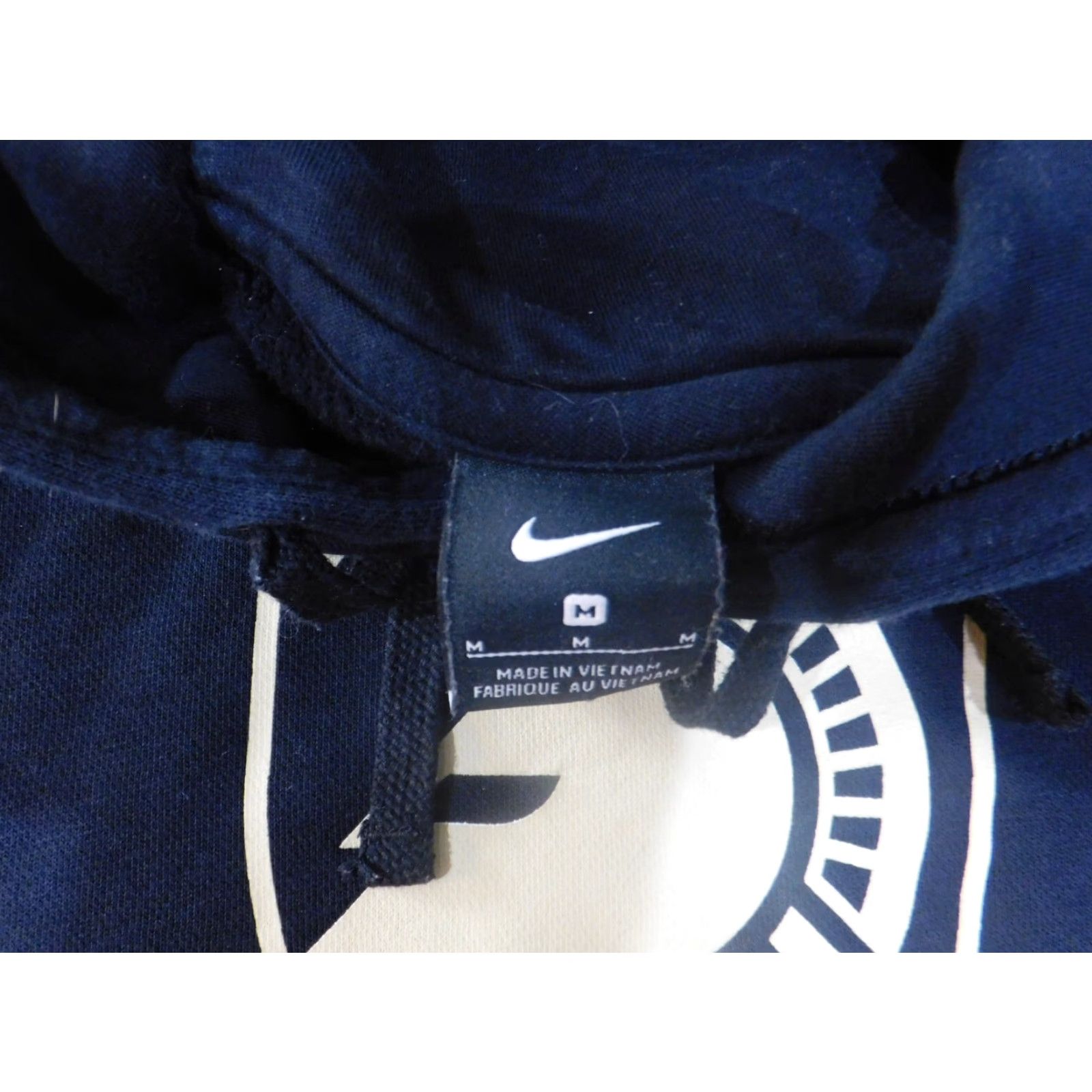 Nike Nike Hoodie Mens M Black Pullover Stretch Spartan Logo Retro Swoosh Hooded Logo Size US M / EU 48-50 / 2 - 7 Thumbnail