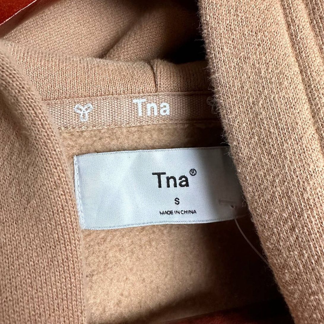 Aritzia Aritzia TNA The Perfect Cropped Hoodie S Tan Brown Gemstone Size S / US 4 / IT 40 - 6 Thumbnail
