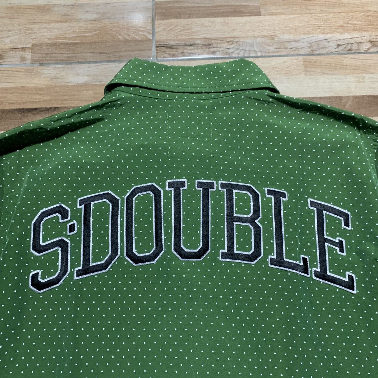 S/DOUBLE S/Double Shawnstussy Polka Embroidered Coach Jacket Size US L / EU 52-54 / 3 - 3 Thumbnail