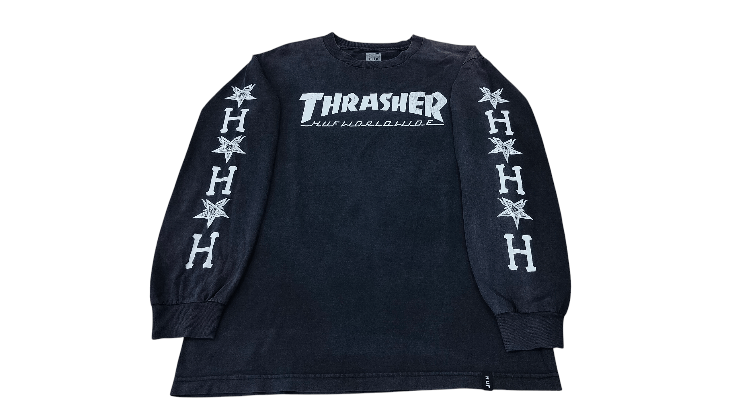 Huf × Thrasher HUF x Thrasher Long Sleeve printed Tshirt Size US M / EU 48-50 / 2 - 1 Thumbnail