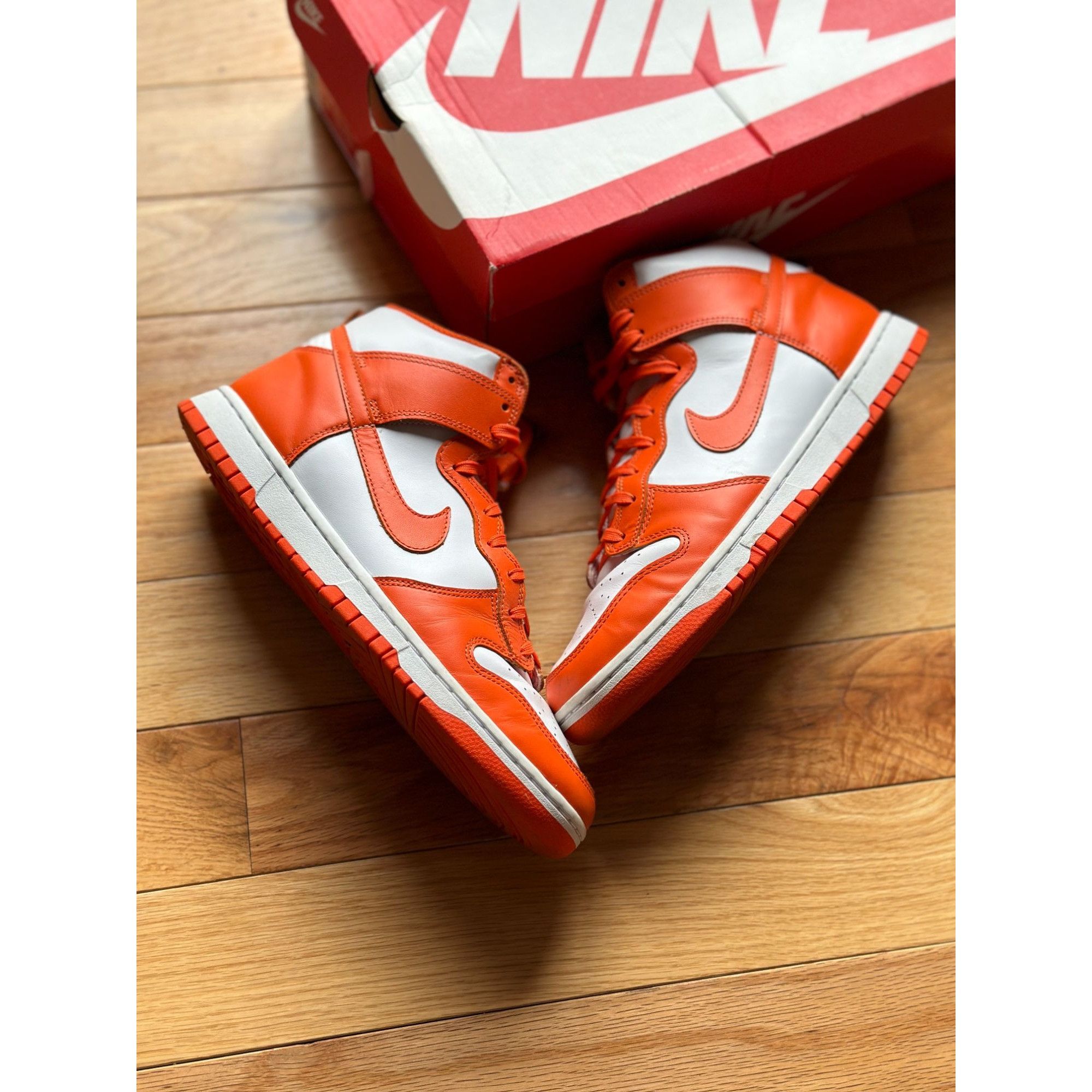Nike NIKE DUNK HIGH SP SYRACUSE 2021 SIZE 11.5 DD1399-101 Size US 11.5 / EU 44-45 - 1 Thumbnail