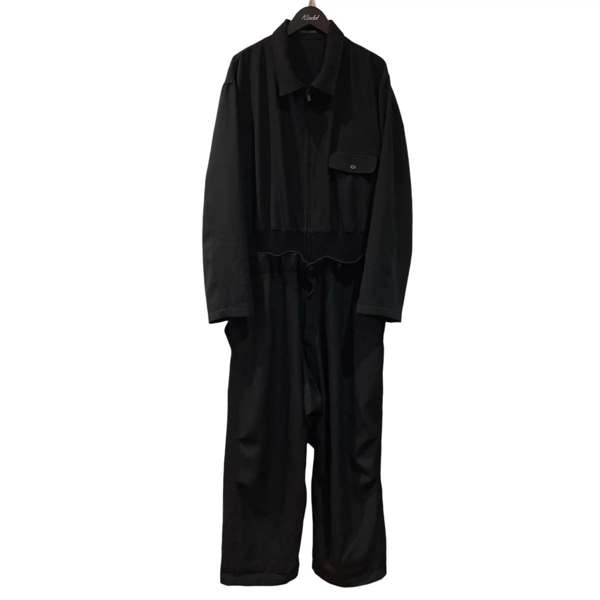 Yohji Yamamoto Yohji Yamamoto pour homme/ 20AWWool Gabardine Jumpsuit Size US L / EU 52-54 / 3 - 1 Thumbnail