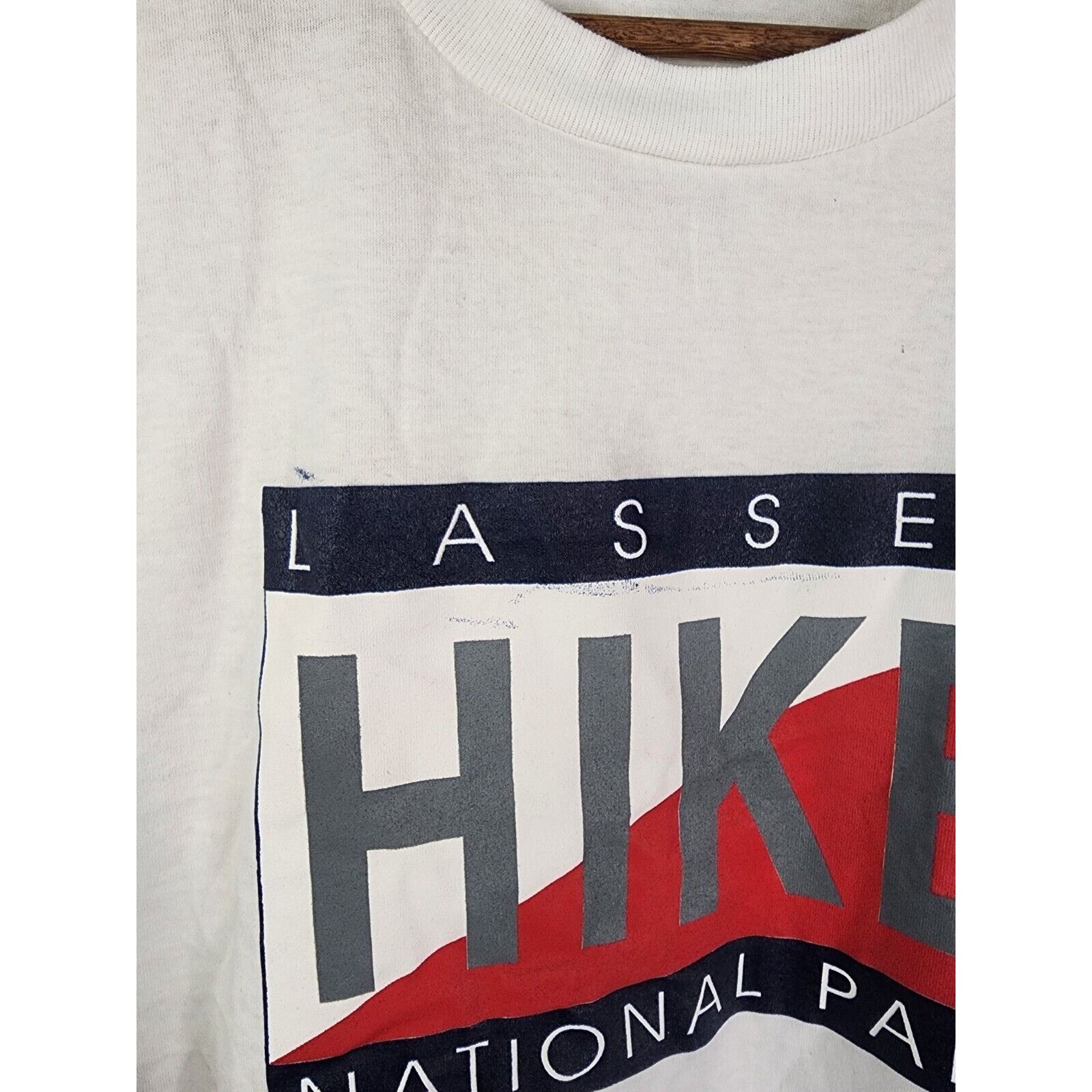 Jerzees Vintage California Shirt Lassen National Park White XL Tee Size US XL / EU 56 / 4 - 3 Thumbnail