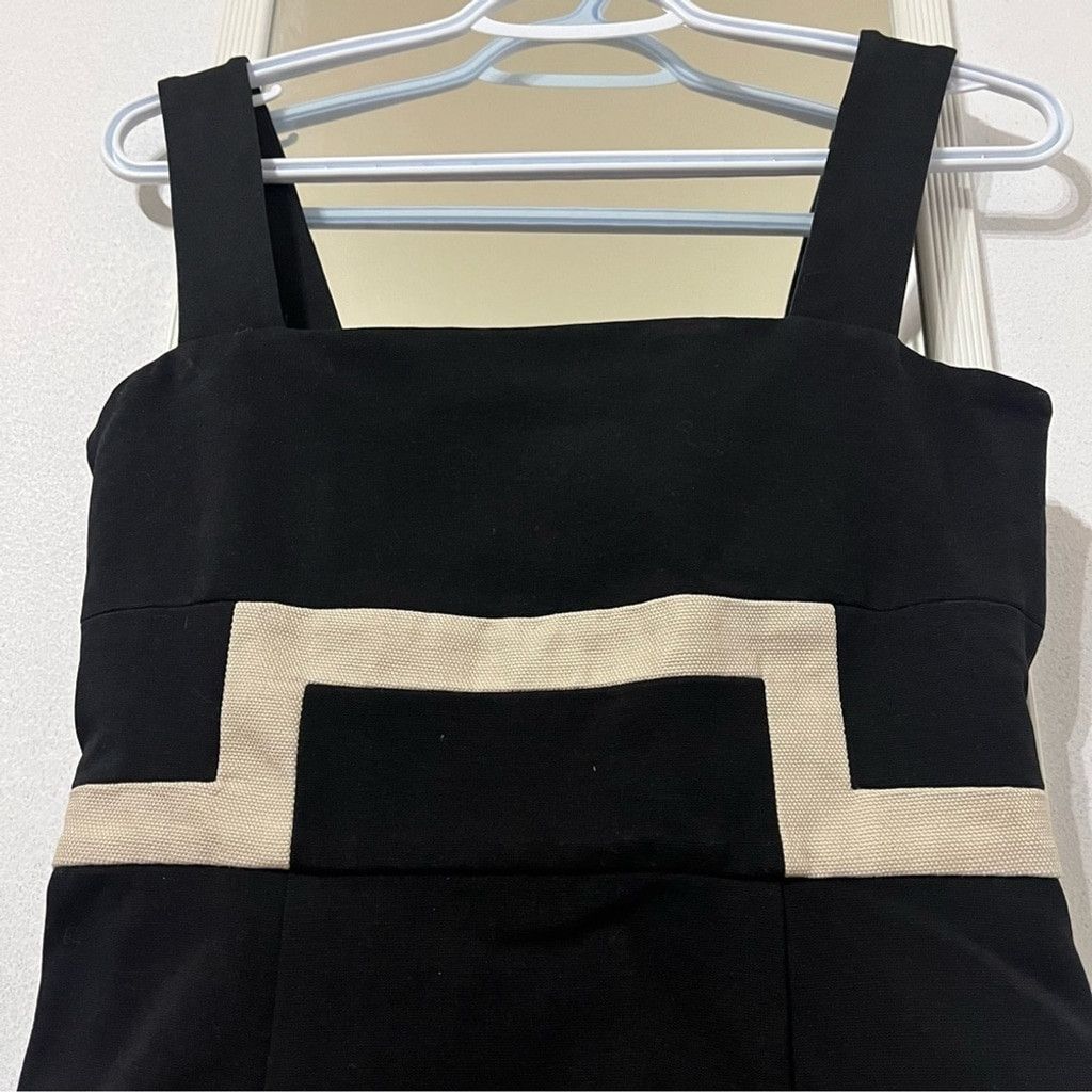 Diane von Furstenberg DVF Diane Von Furstenberg Black Knit Sleeveless Midi Dress 6 Size M / US 6-8 / IT 42-44 - 3 Thumbnail