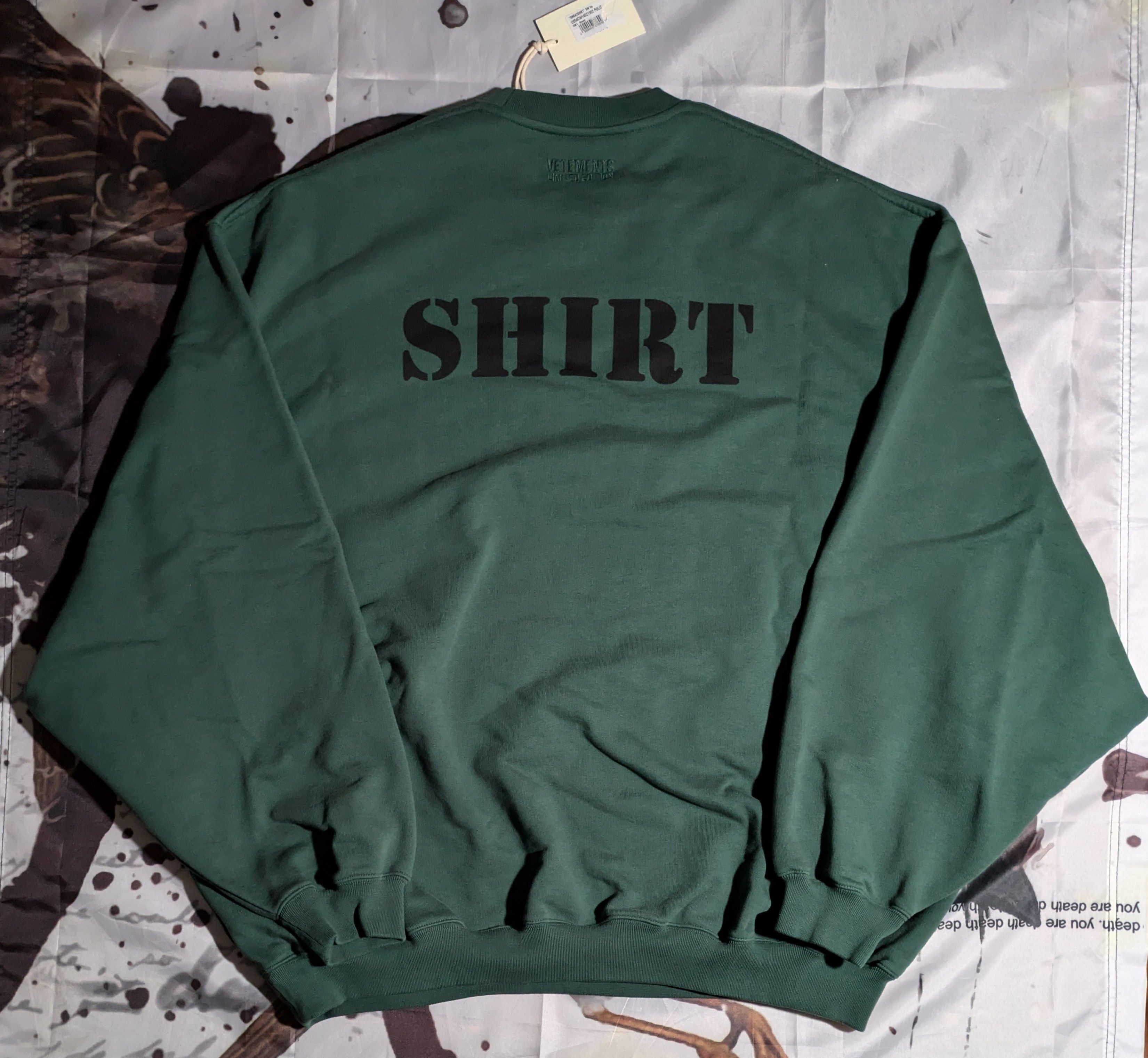 Vetements SWEAT SHIRT Size US S / EU 44-46 / 1 - 2 Thumbnail