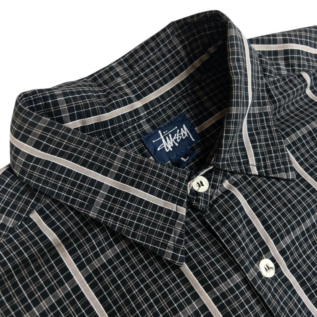 Stussy Vintage Stussy Long Sleeve Button Up Shirt Size L Size US L / EU 52-54 / 3 - 4 Thumbnail