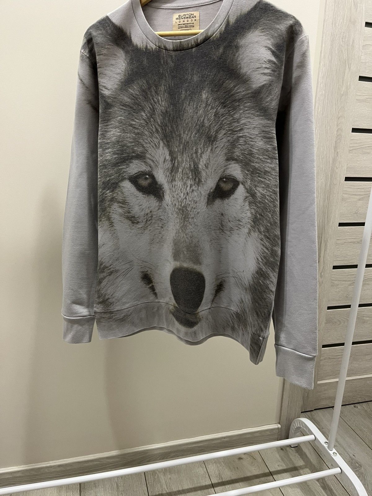 Burton BURTON LONDON WOLF CLASSIC VINTAGE CASUAL SWEATSHIRT Size US L / EU 52-54 / 3 - 3 Thumbnail