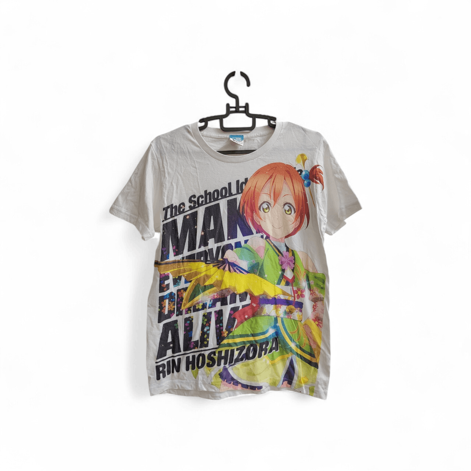 Anime The School Idol Movie Rin Hoshizora Overprint T-shirt Size US M / EU 48-50 / 2 - 1 Thumbnail