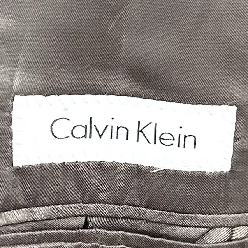 Calvin Klein Calvin Klein Sport Coat 52L Brown Wool Peak Lapel Two Button Double Vented Men Size 52 Jacket Long Formal 2 Piece Mens 100% Wool Big & Tall Size US XS / EU 42 / 0 - 3 Thumbnail