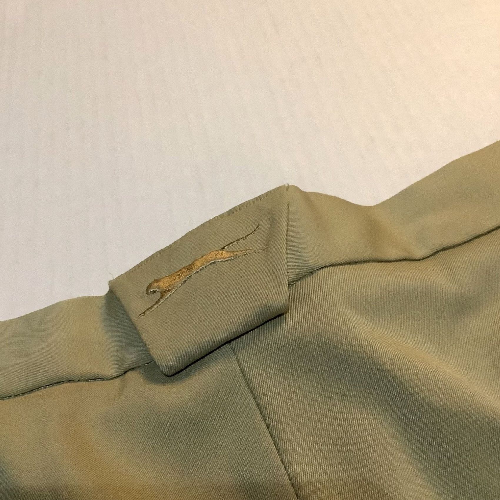 Vintage Slazenger Mens Golf Shorts Khaki 38 Slazenger Regular Flat Front Chino 10in Inseam Men Size US 38 / EU 54 - 5 Thumbnail