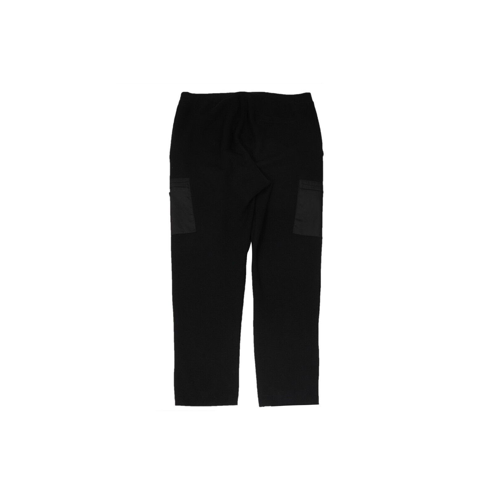 Prada Re Nylon Cargo Pants Black Wool Logo - 02396 Size US 36 / EU 52 - 15 Thumbnail