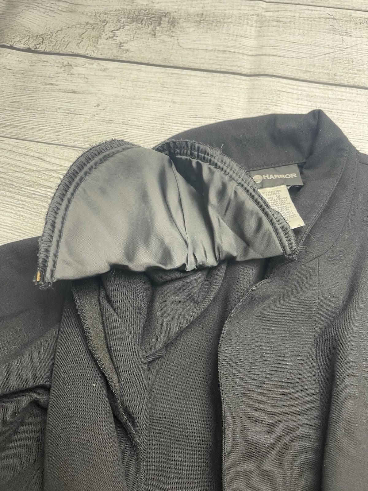 Other Vintage Sag Harbor Jacket Womens 10 Black Blazer Coat Size L / US 10 / IT 46 - 6 Thumbnail
