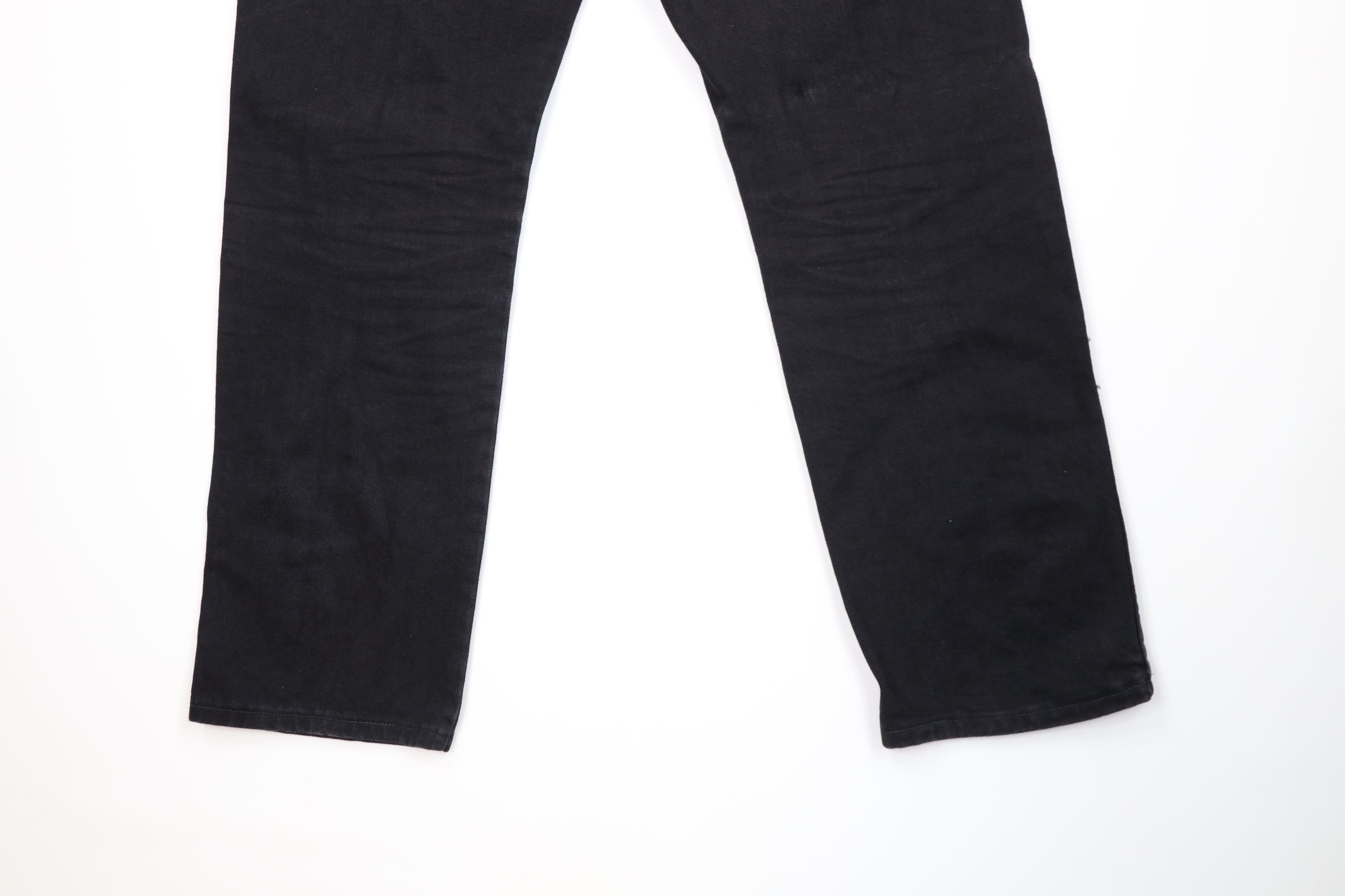 Wrangler Vintage Y2K Wrangler Wide Leg Western Denim Jeans Black Size US 38 / EU 54 - 12 Thumbnail